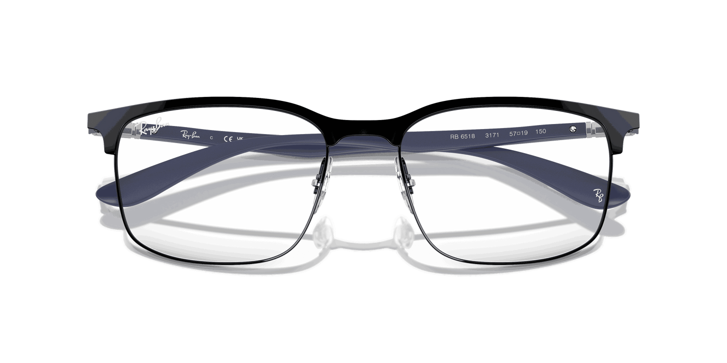 [Clear Lenses, Matte Black On Black Frame]