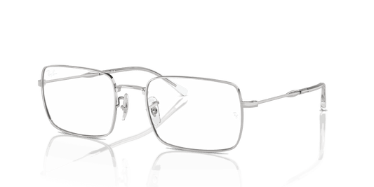 [Clear Lenses, Polished Silver Frame]