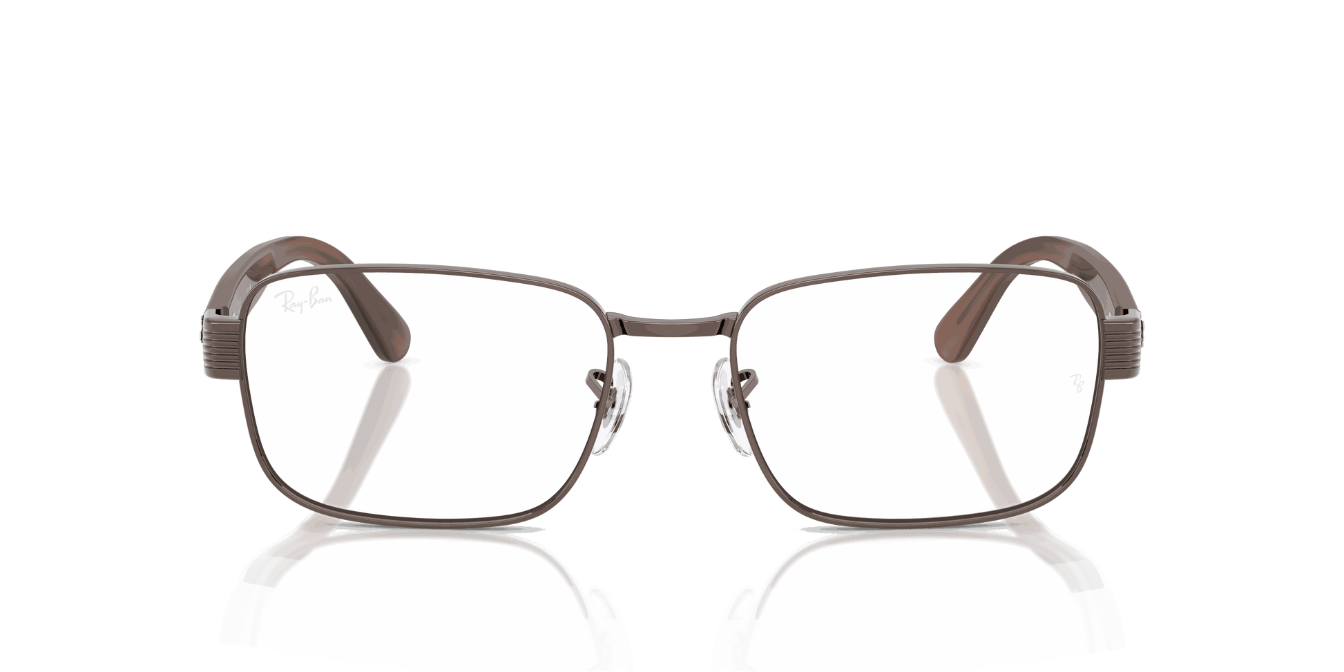 [Clear Lenses, Polished Copper Frame]