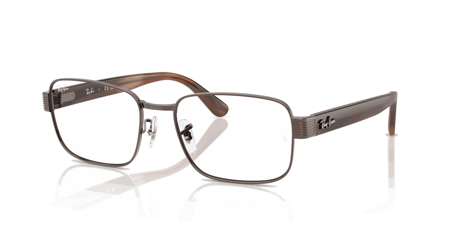 [Clear Lenses, Polished Copper Frame]