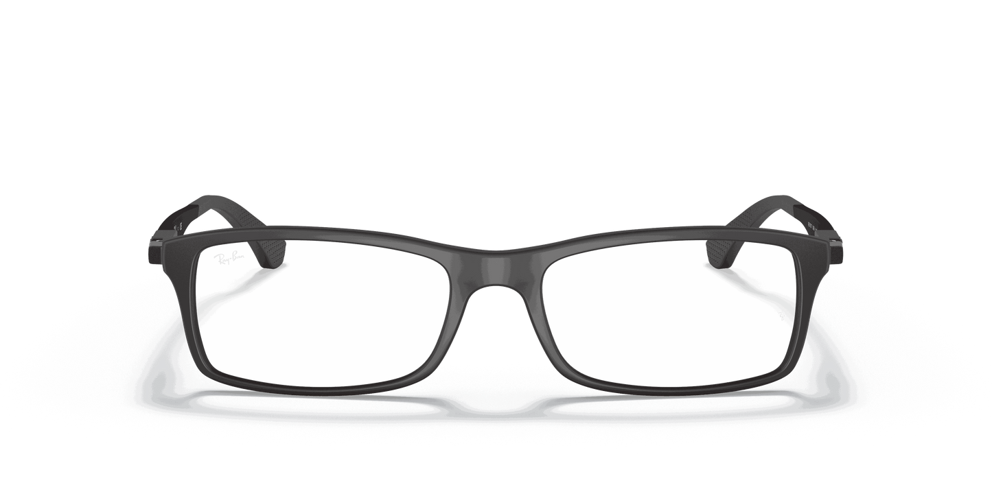 [Clear Lenses, Matte Black Frame]
