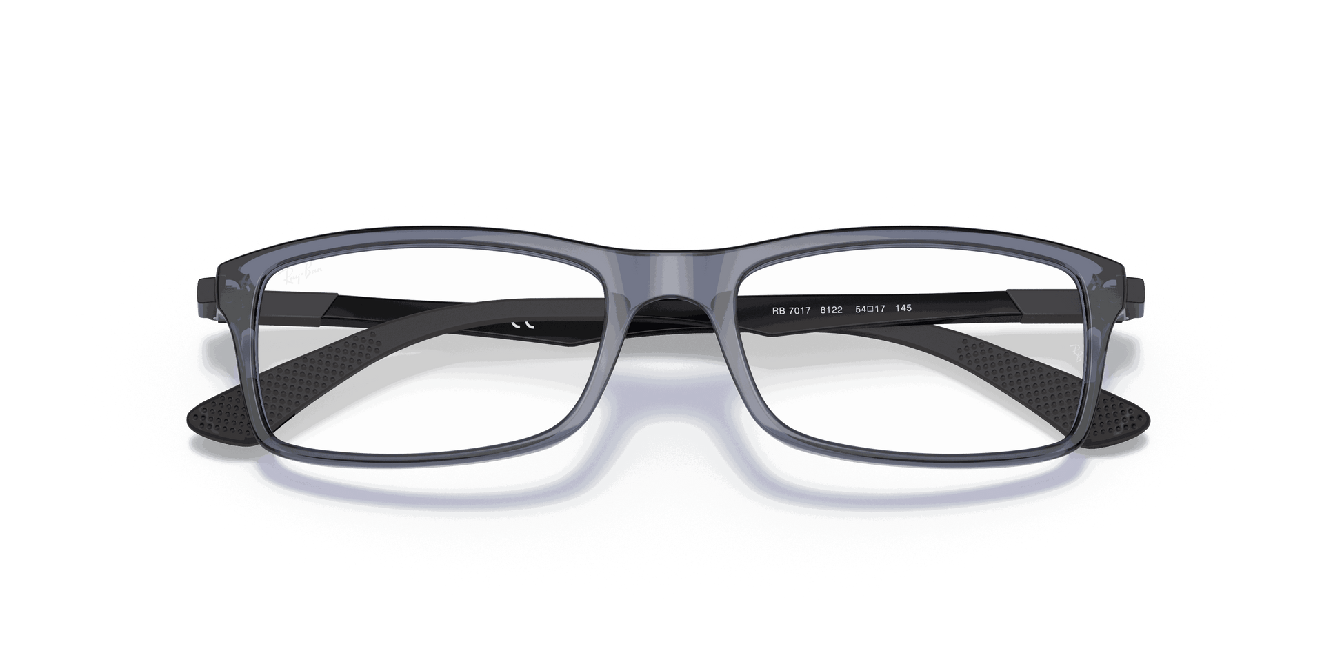 [Clear Lenses, Polished Transparent Blue Frame]