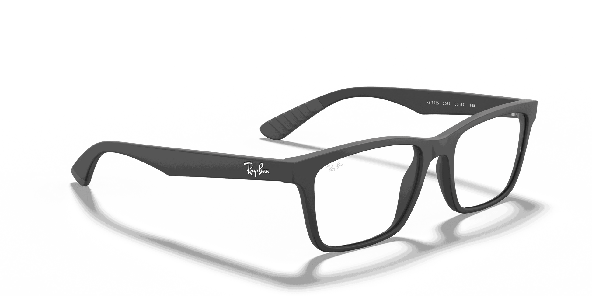 [Clear Lenses, Matte Black Frame]