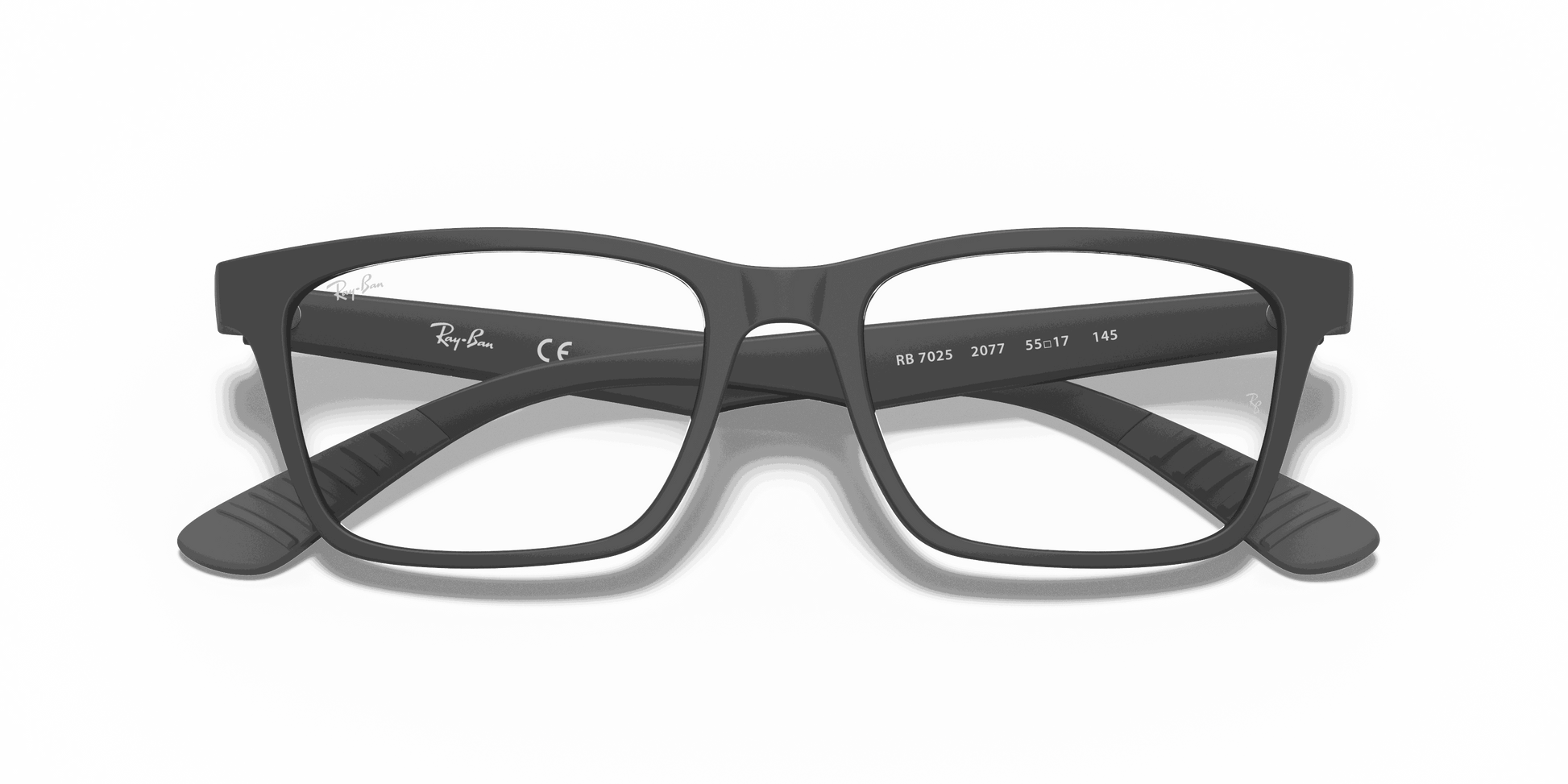 [Clear Lenses, Matte Black Frame]