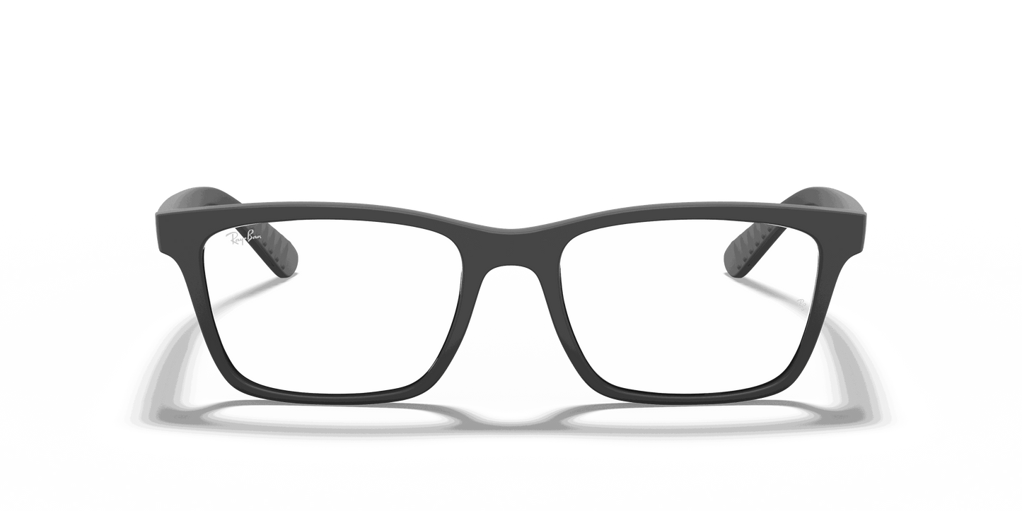 [Clear Lenses, Matte Black Frame]