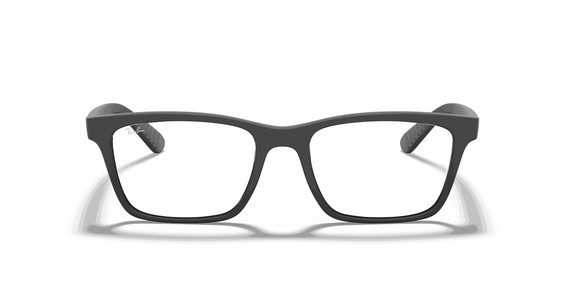 [Clear Lenses, Matte Black Frame]