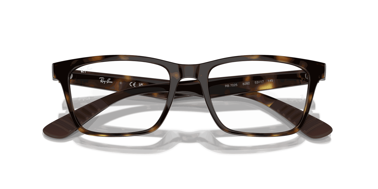 [Clear Lenses, Matte Havana Frame]