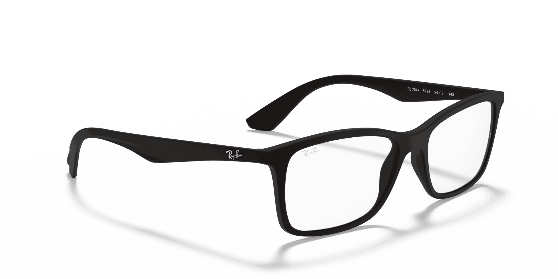 [Clear Lenses, Matte Black Frame]