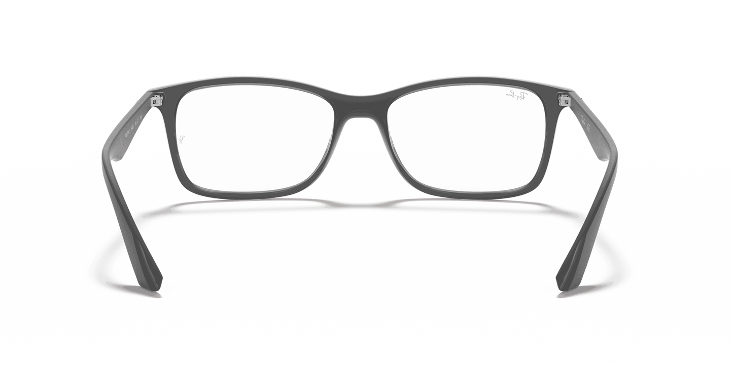 [Clear Lenses, Matte Transparent Grey Frame]
