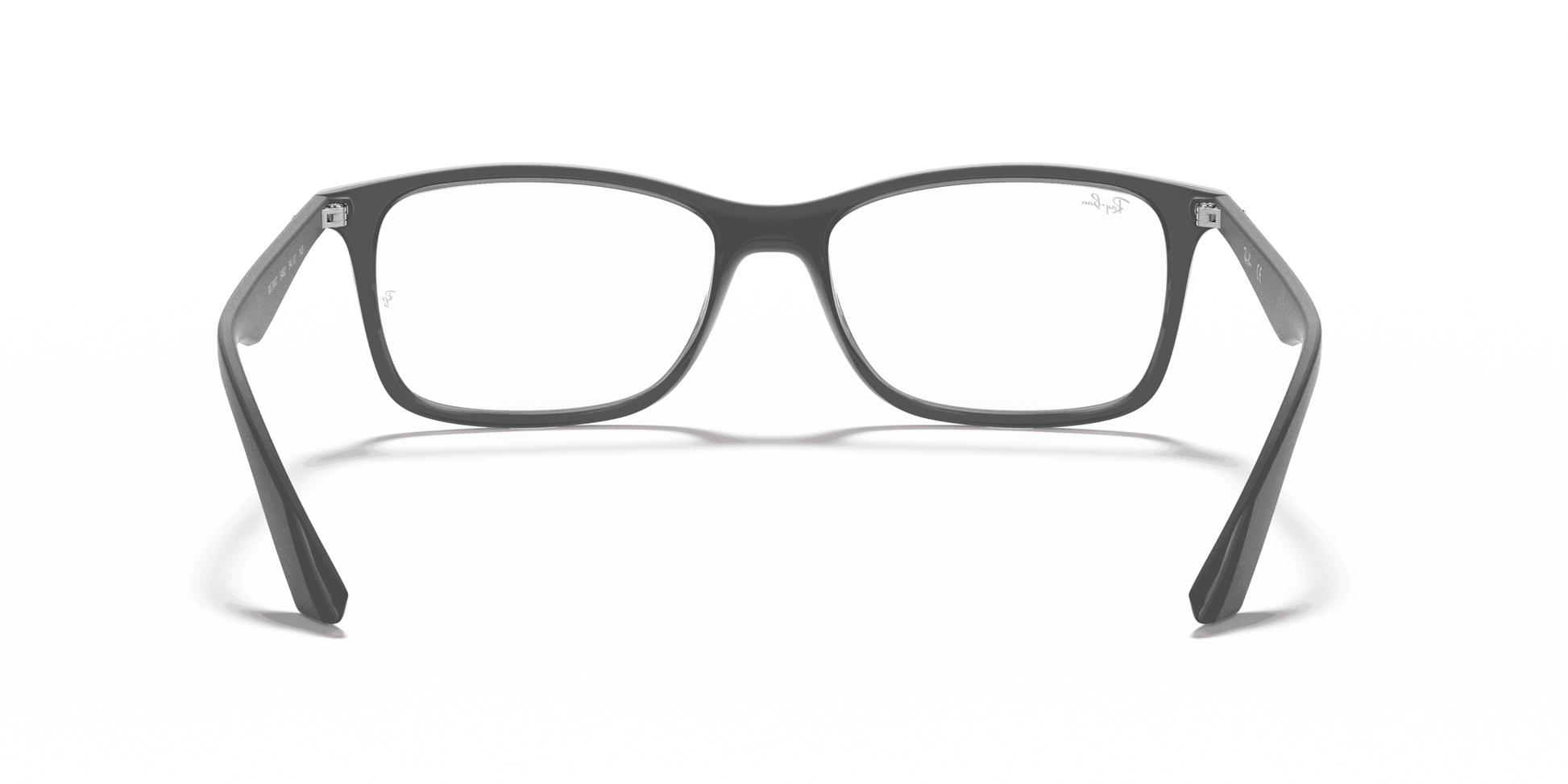 [Clear Lenses, Matte Transparent Grey Frame]