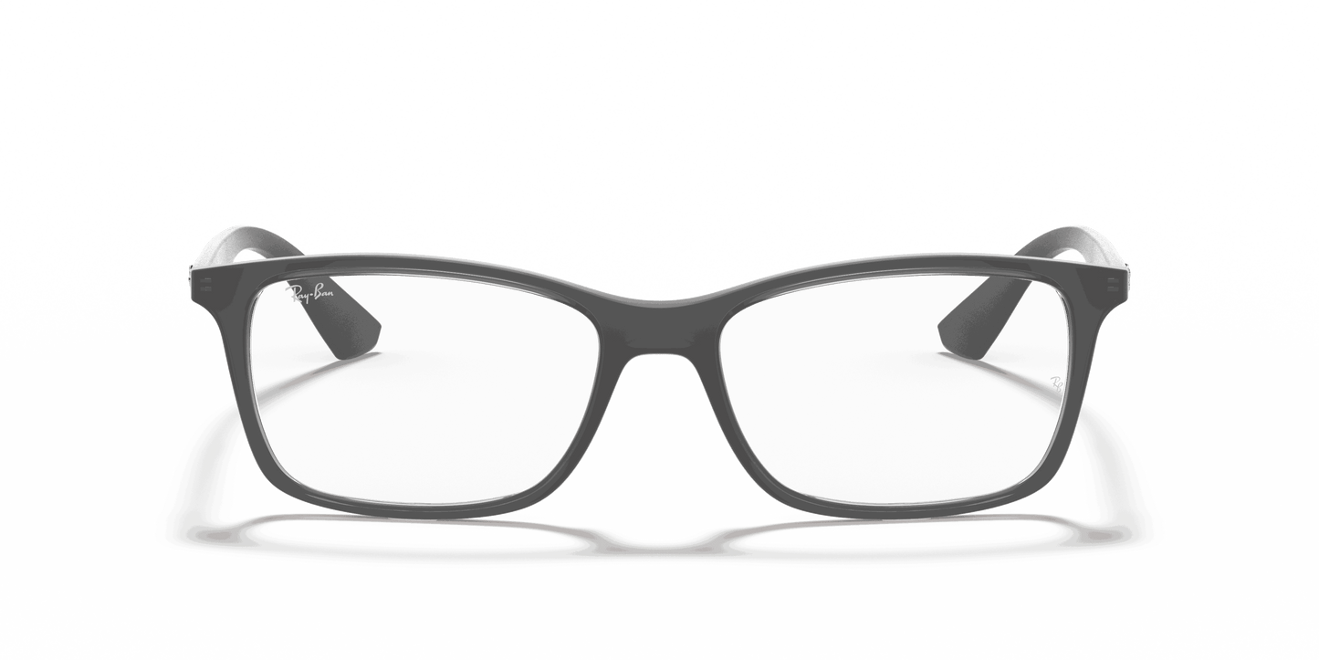 [Clear Lenses, Matte Transparent Grey Frame]