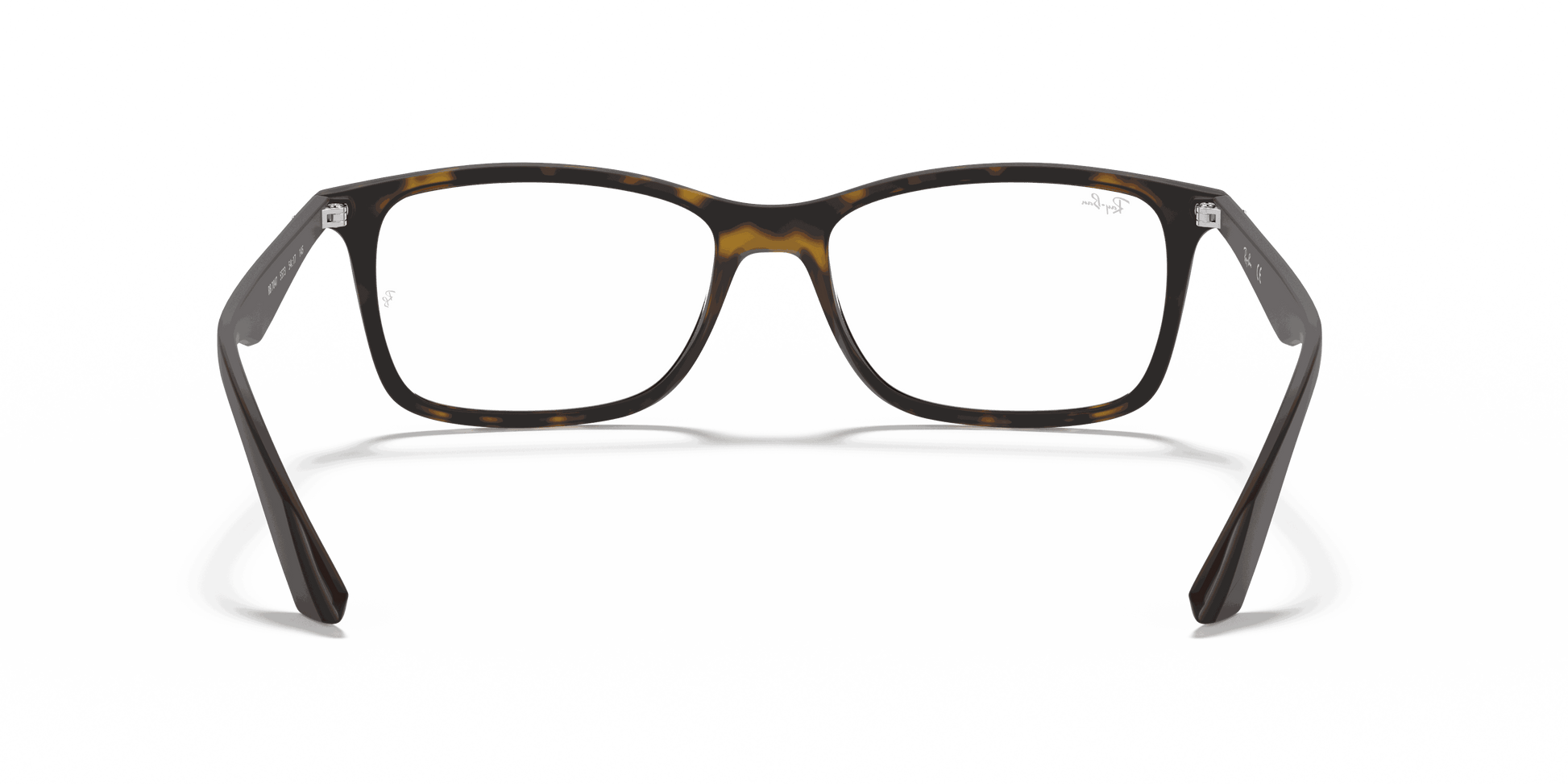 [Clear Lenses, Matte Havana Frame]