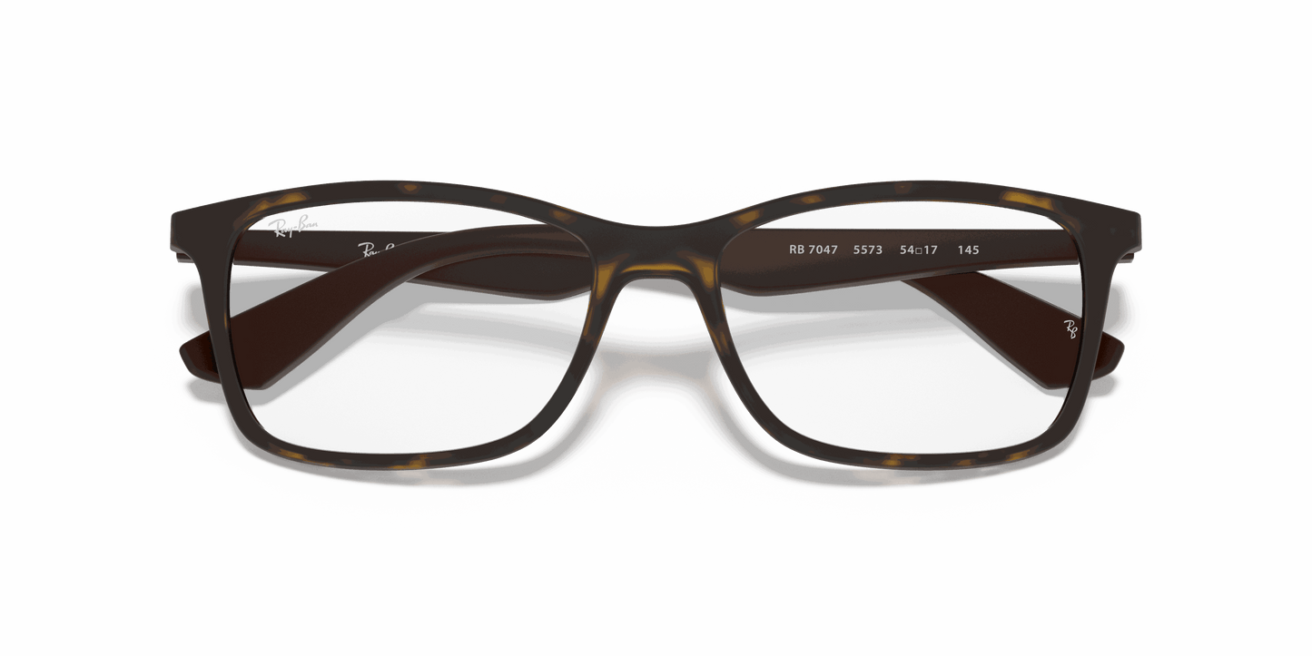 [Clear Lenses, Matte Havana Frame]