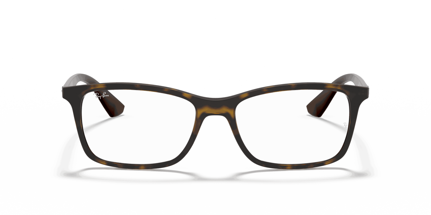 [Clear Lenses, Matte Havana Frame]