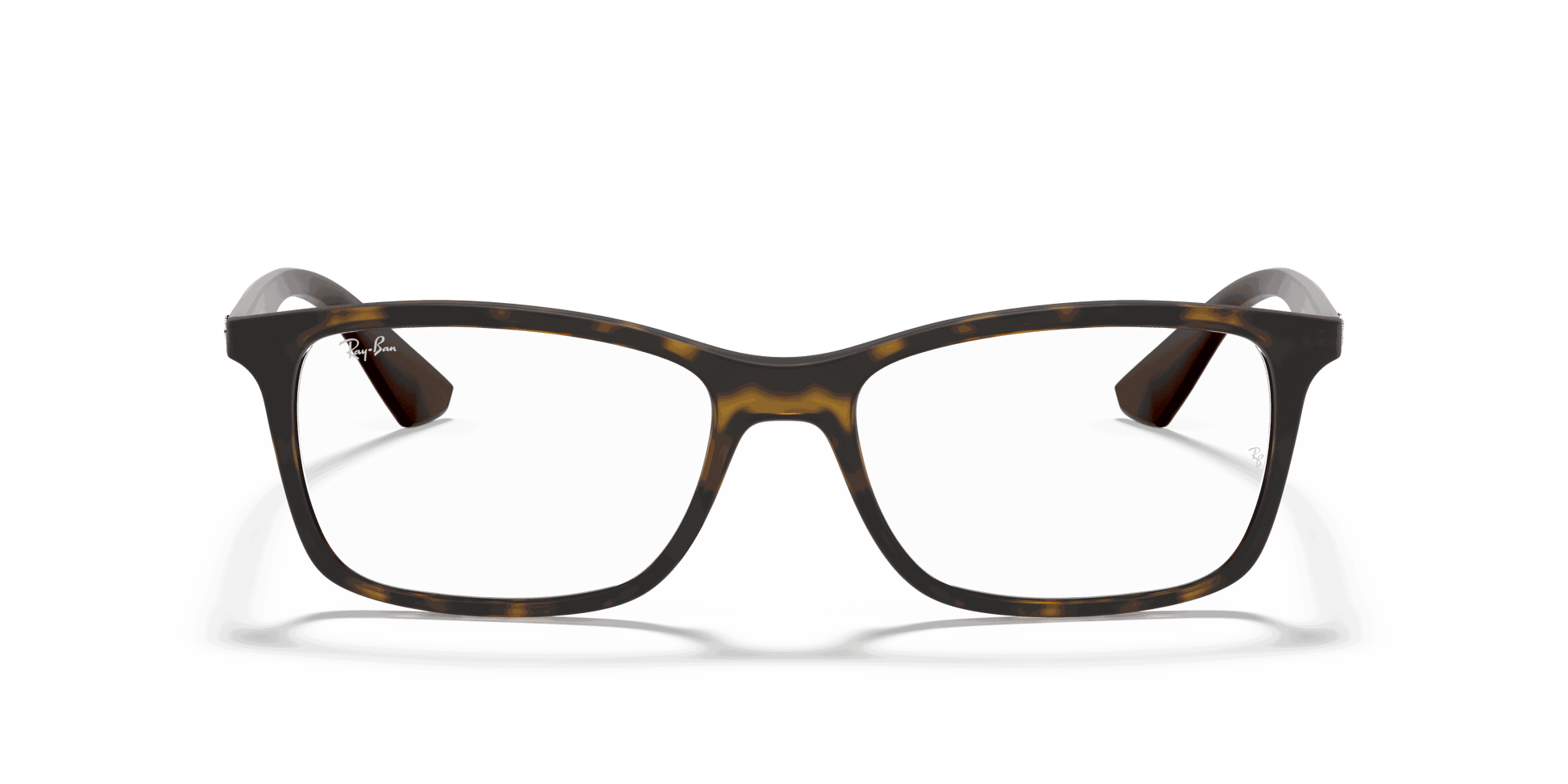 [Clear Lenses, Matte Havana Frame]