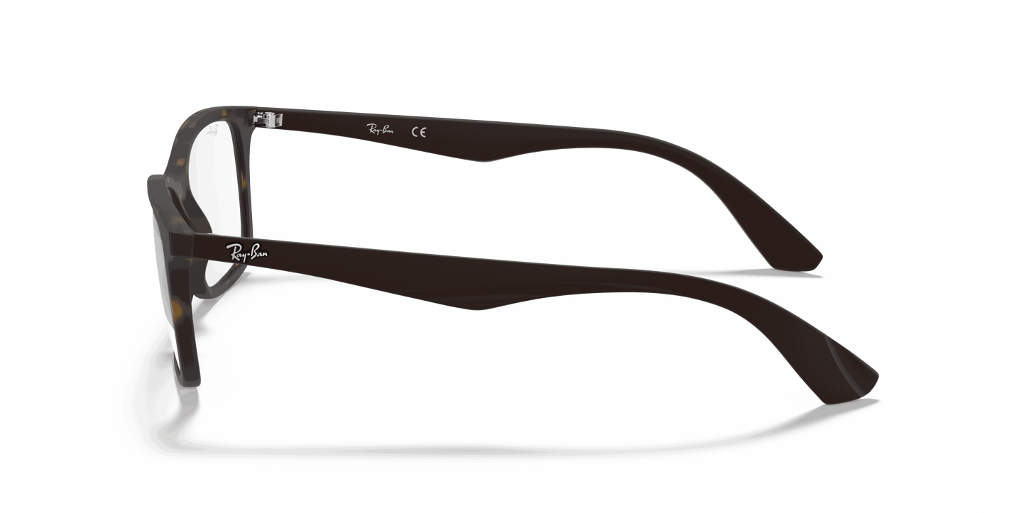 [Clear Lenses, Matte Havana Frame]