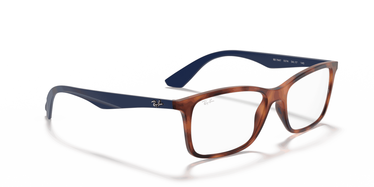[Clear Lenses, Matte Light Havana Frame]