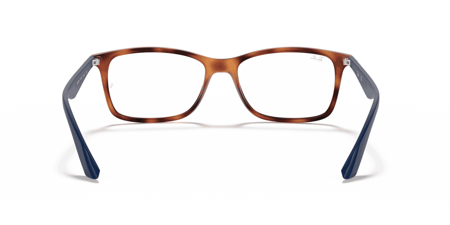 [Clear Lenses, Matte Light Havana Frame]