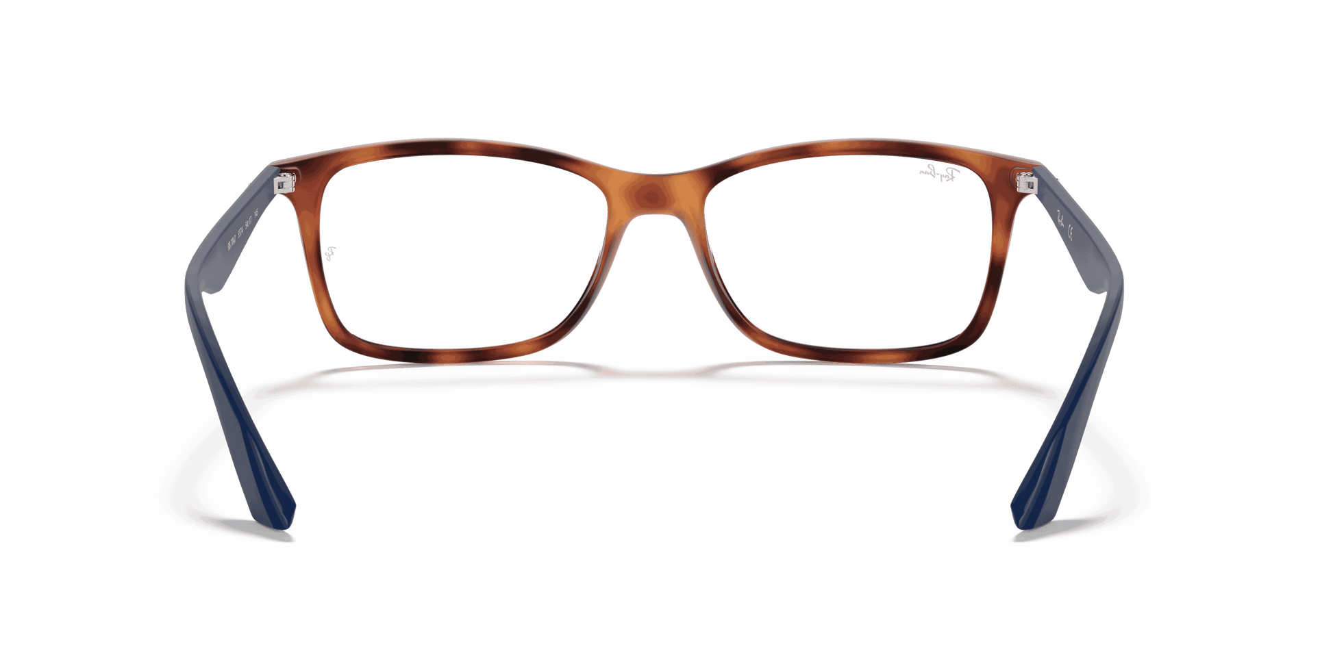 [Clear Lenses, Matte Light Havana Frame]