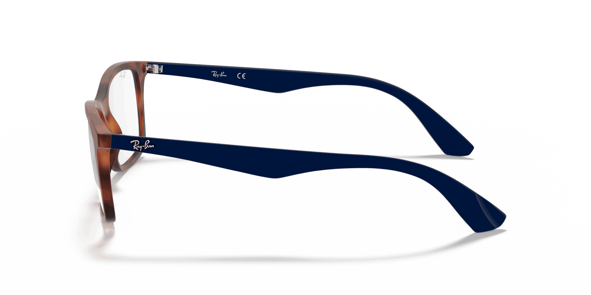 [Clear Lenses, Matte Light Havana Frame]