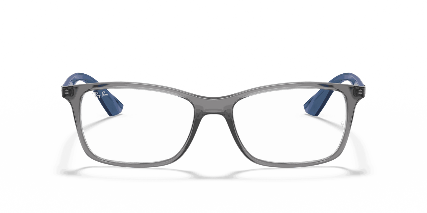[Clear Lenses, Polished Transparent Grey Frame]