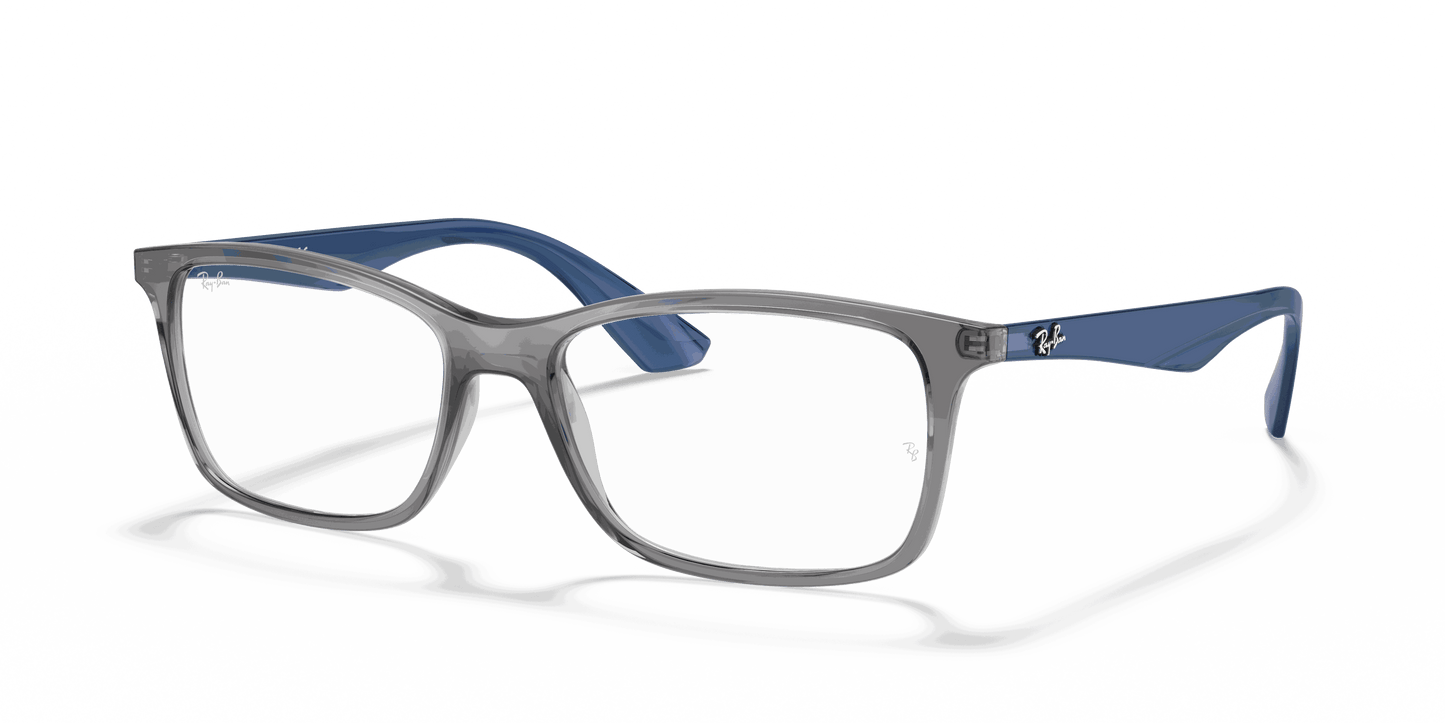 [Clear Lenses, Polished Transparent Grey Frame]