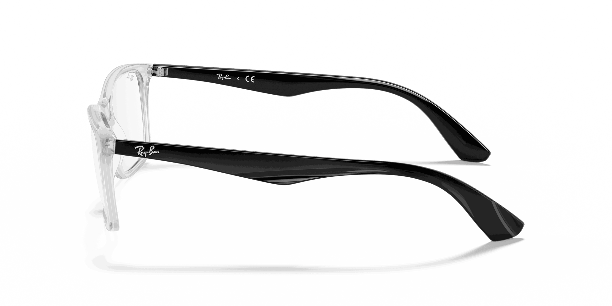 [Clear Lenses, Polished Transparent Frame]