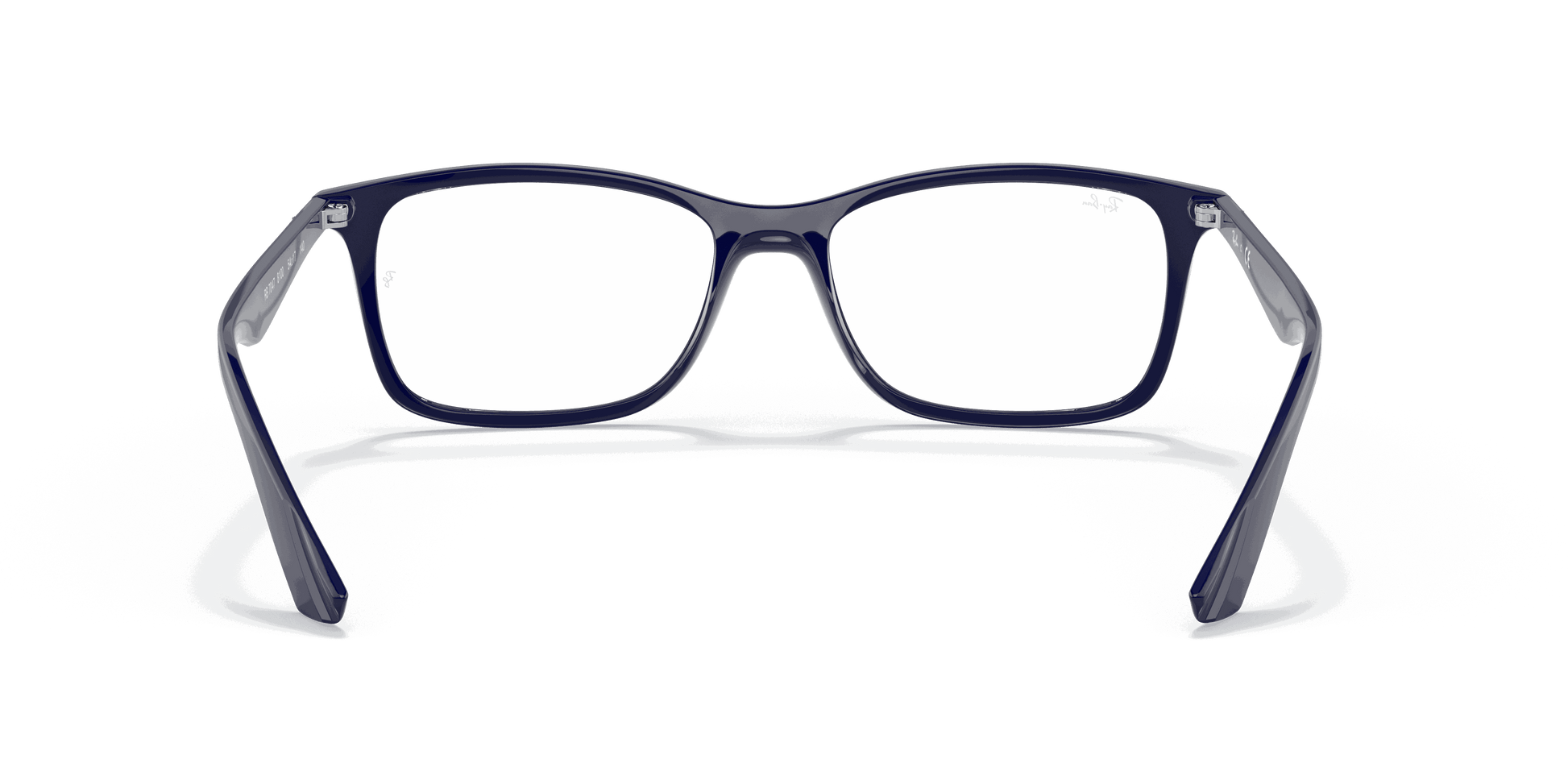 [Clear Lenses, Polished Blue Frame]