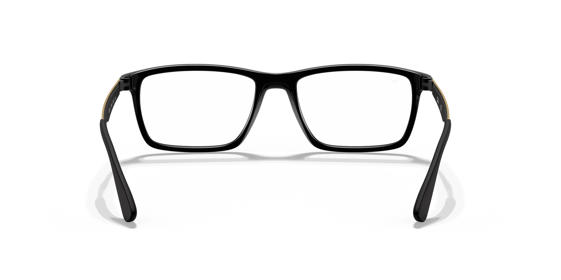 [Clear Lenses, Matte Black Frame]