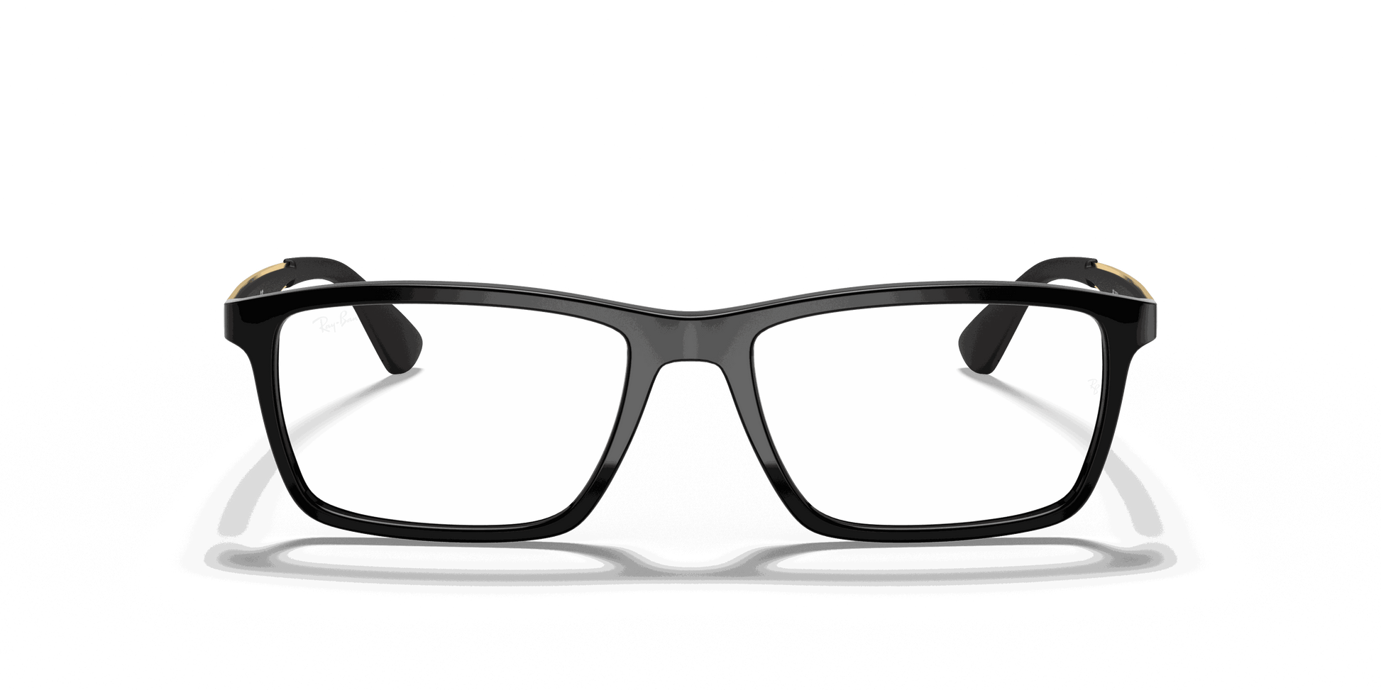 [Clear Lenses, Matte Black Frame]