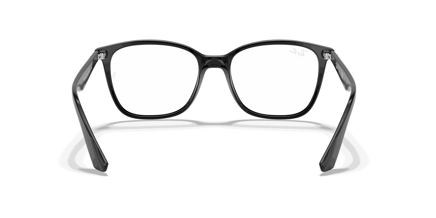 [Clear Lenses, Polished Black Frame]