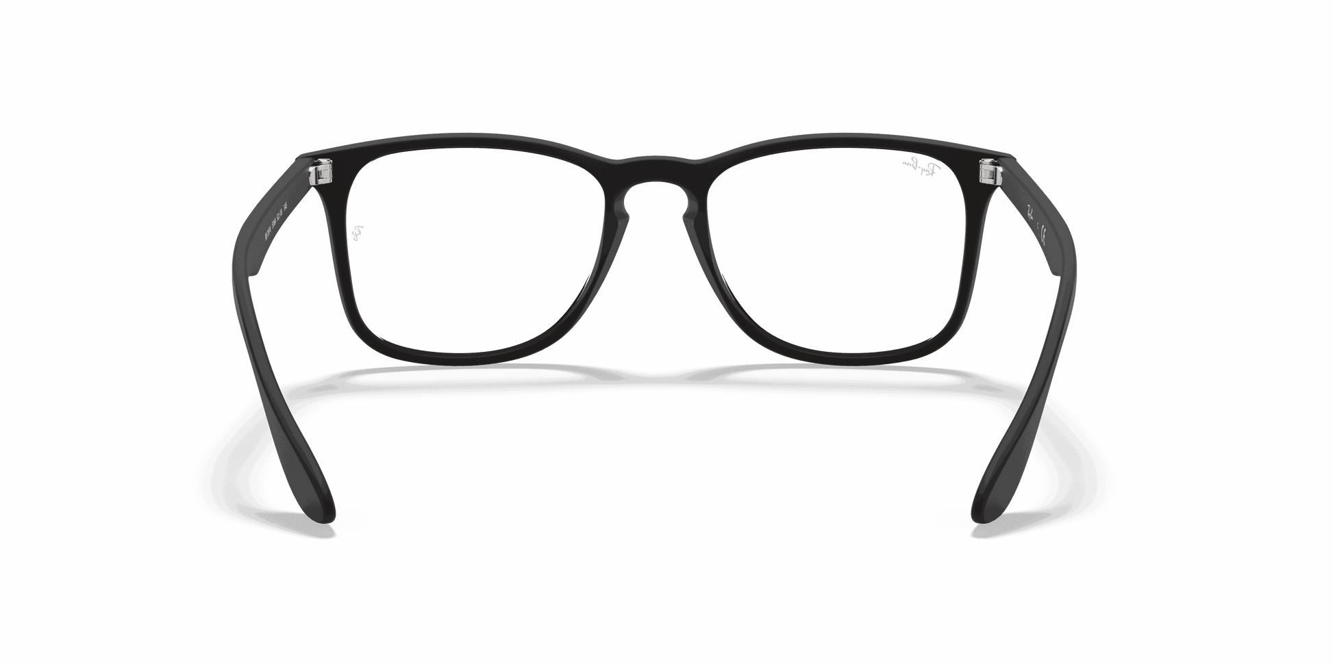 [Clear Lenses, Matte Rubber Black Frame]
