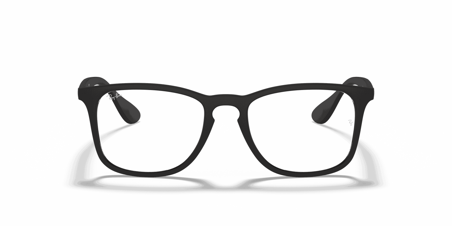 [Clear Lenses, Matte Rubber Black Frame]