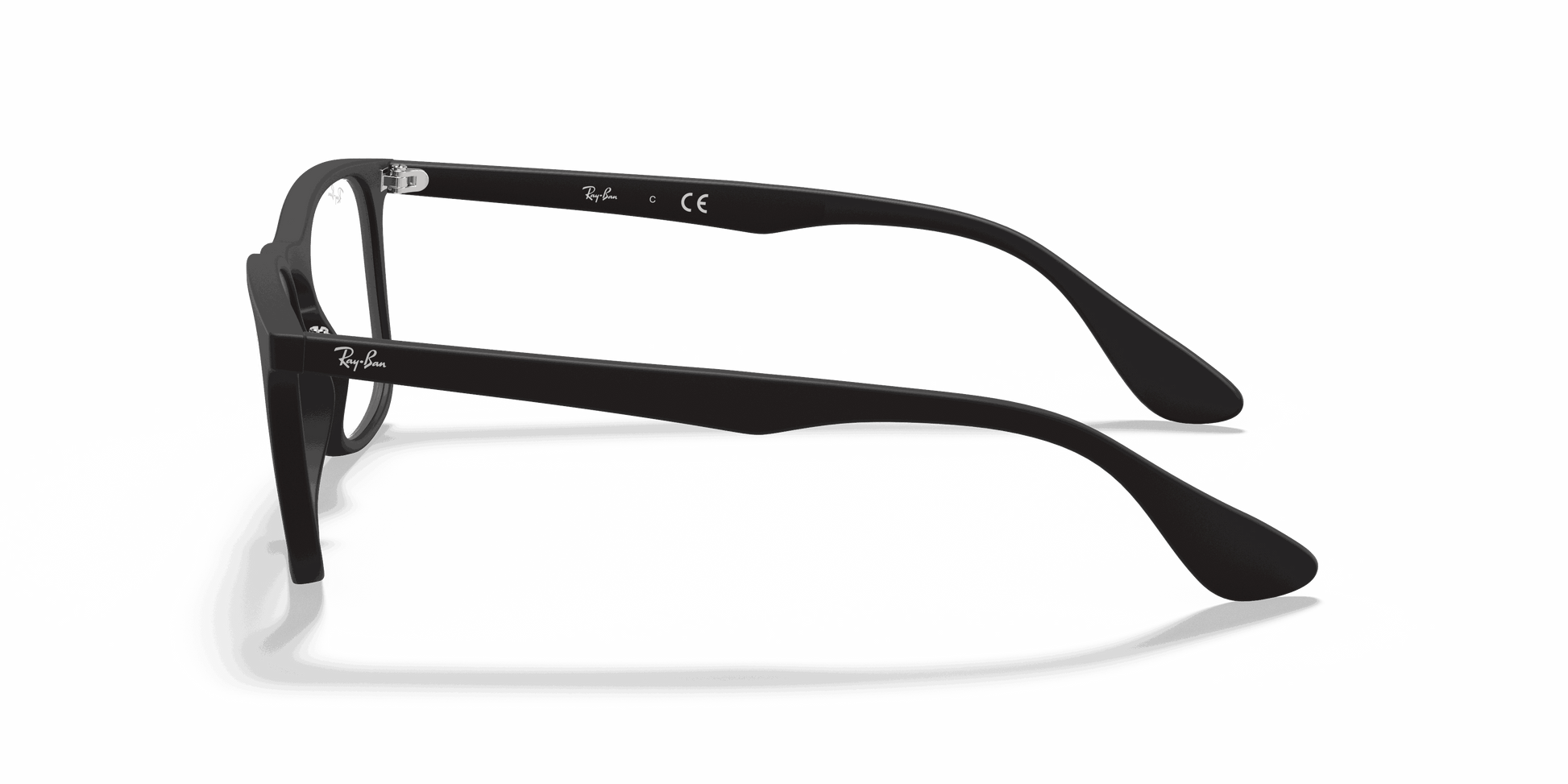 [Clear Lenses, Matte Rubber Black Frame]