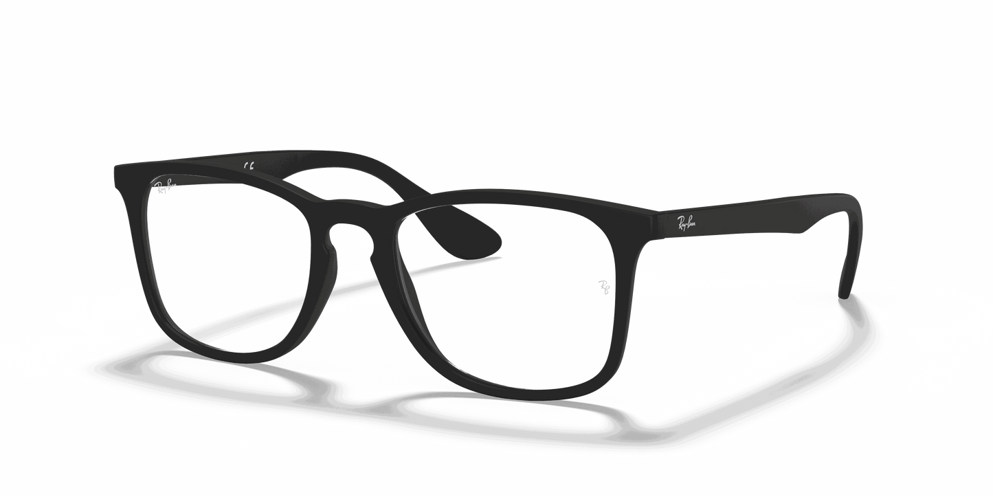 [Clear Lenses, Matte Rubber Black Frame]