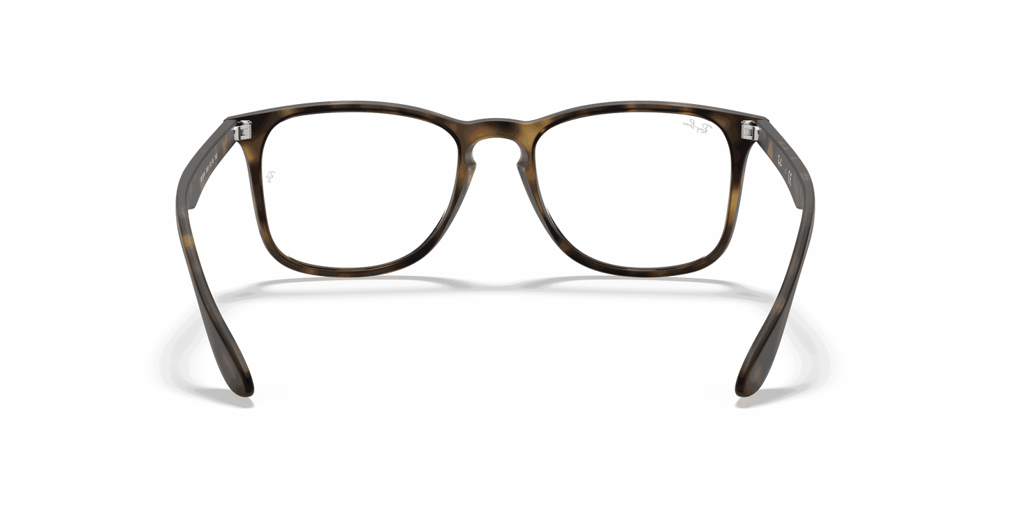 [Clear Lenses, Matte Havana Frame]