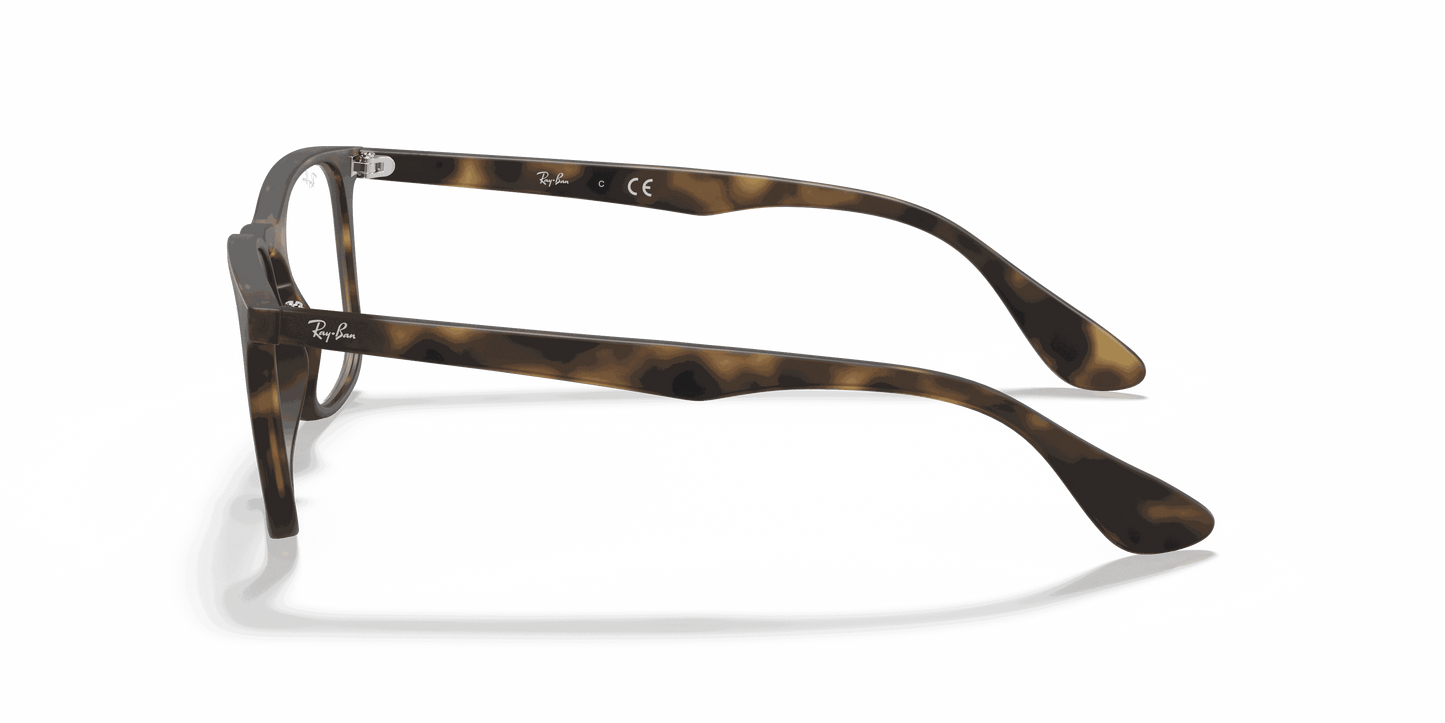 [Clear Lenses, Matte Havana Frame]
