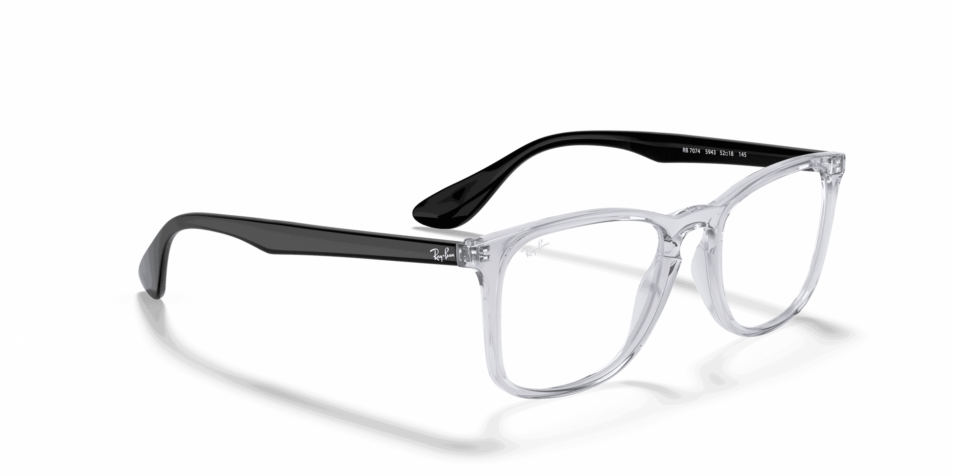 [Clear Lenses, Polished Transparent Frame]