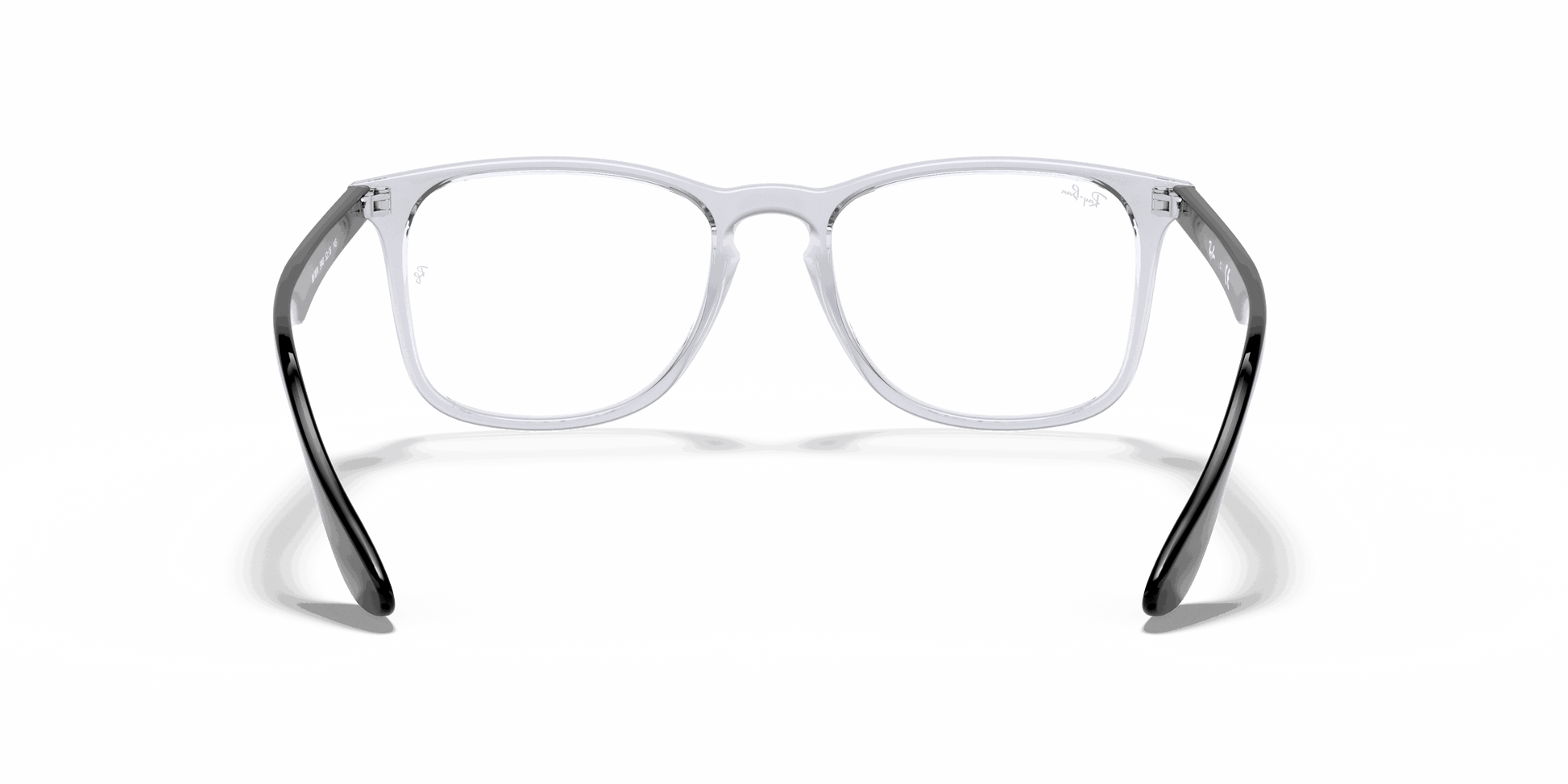 [Clear Lenses, Polished Transparent Frame]
