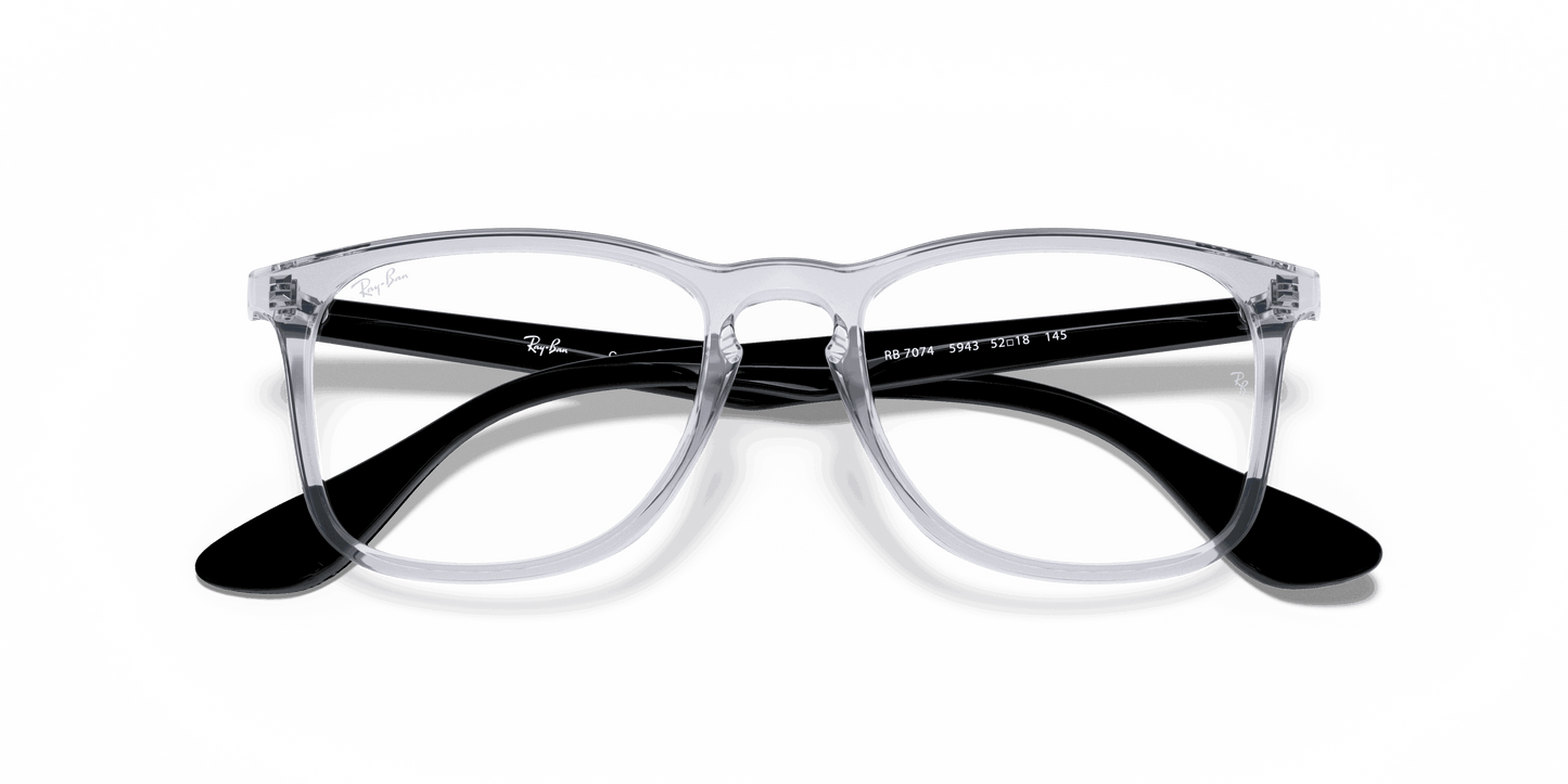 [Clear Lenses, Polished Transparent Frame]