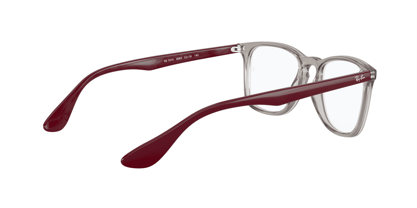 [Clear Lenses, Polished Transparent Grey Frame]