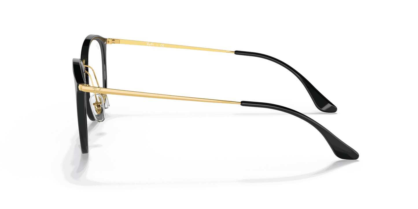 [Clear Lenses, Polished Black Frame]