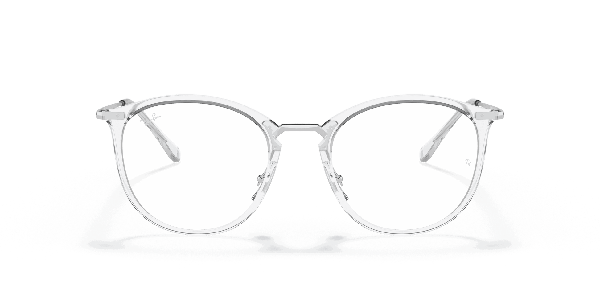 [Clear Lenses, Polished Transparent Frame]
