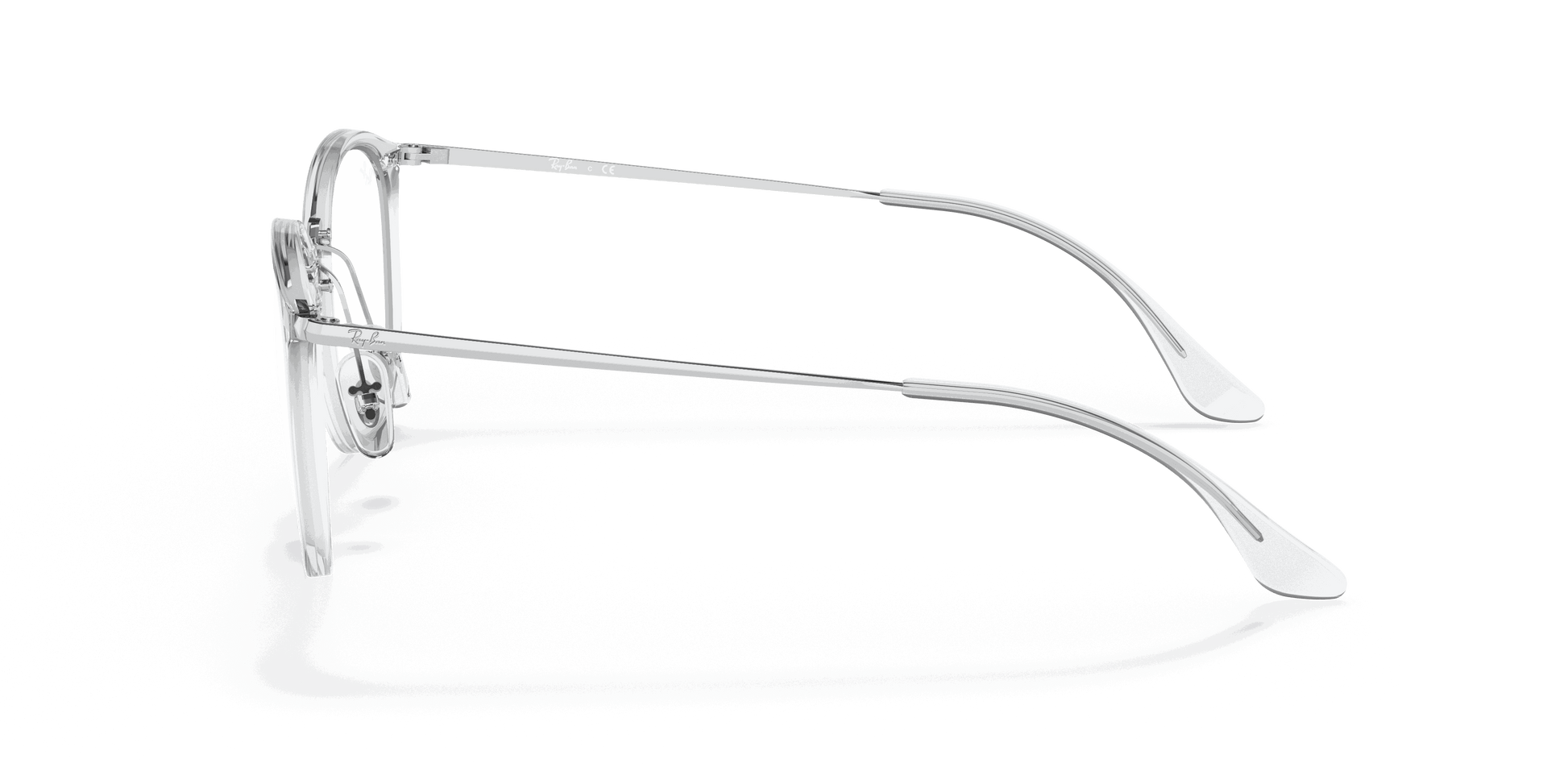 [Clear Lenses, Polished Transparent Frame]