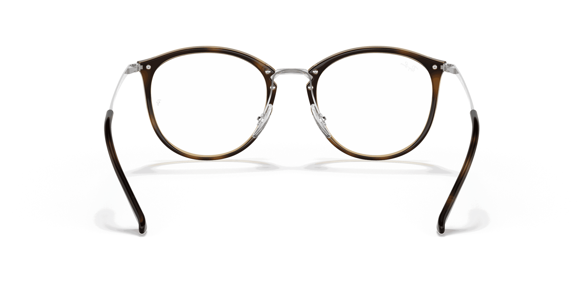 [Clear Lenses, Polished Havana Frame]