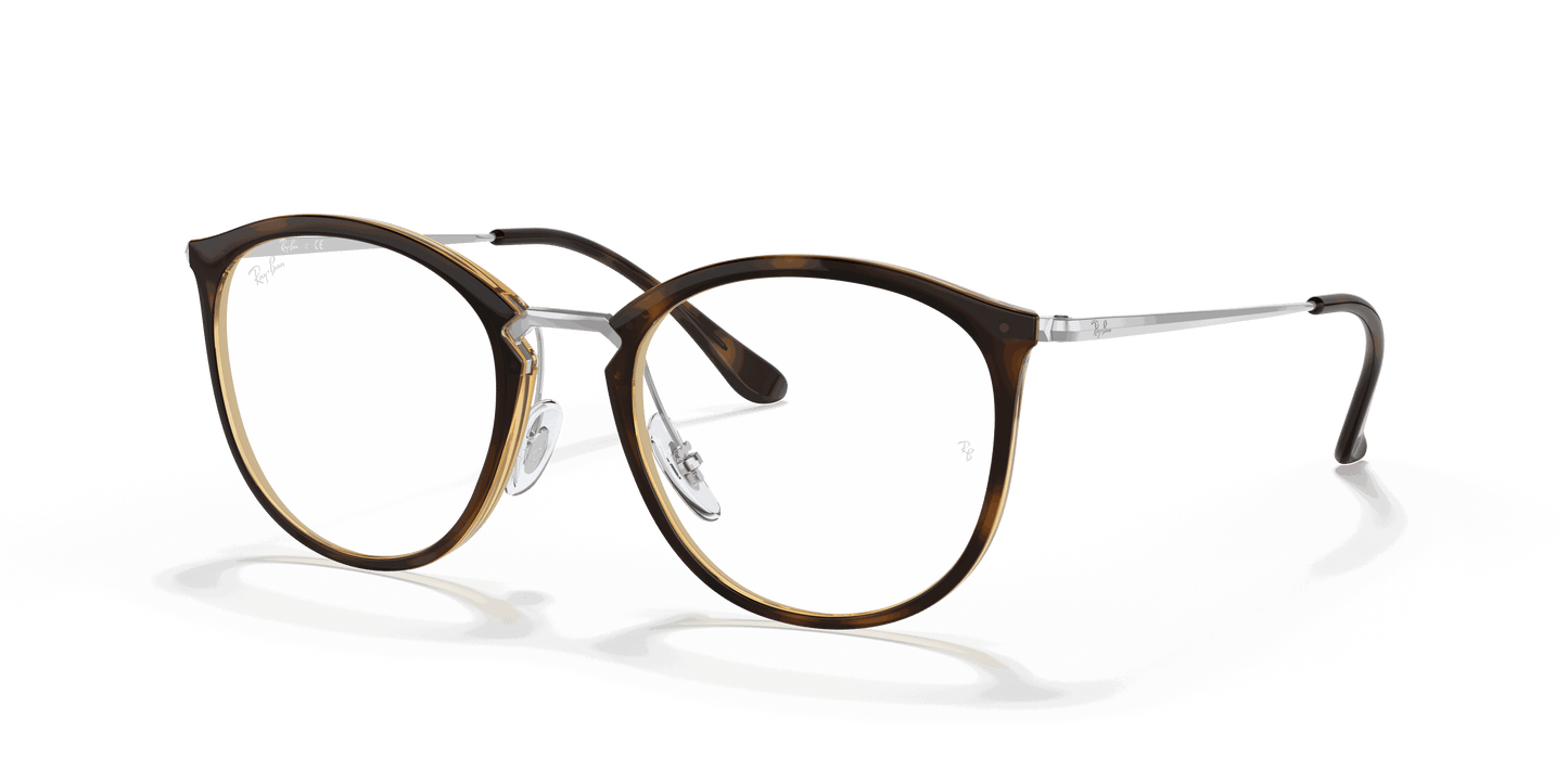 [Clear Lenses, Polished Havana Frame]