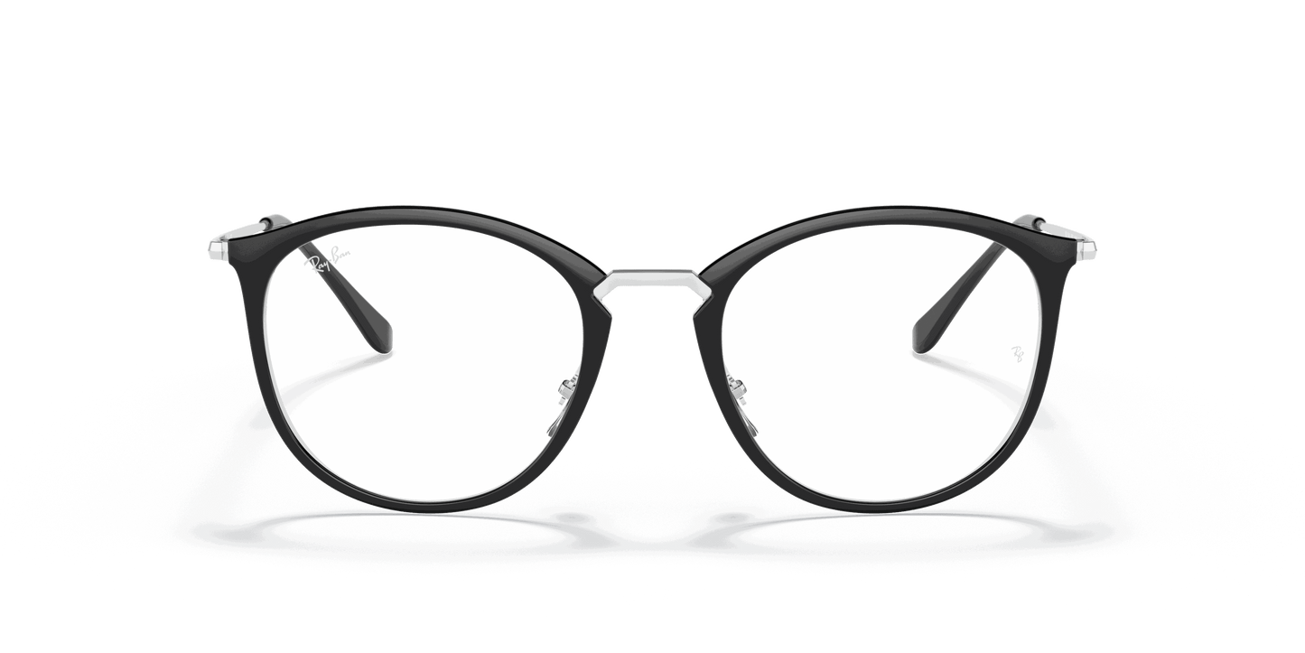[Clear Lenses, Polished Black On Transparent Frame]