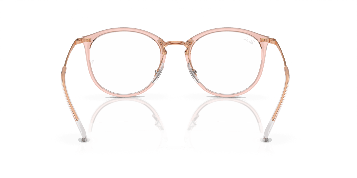 [Demo Lens Lenses, Polished Transparent Pink Frame]
