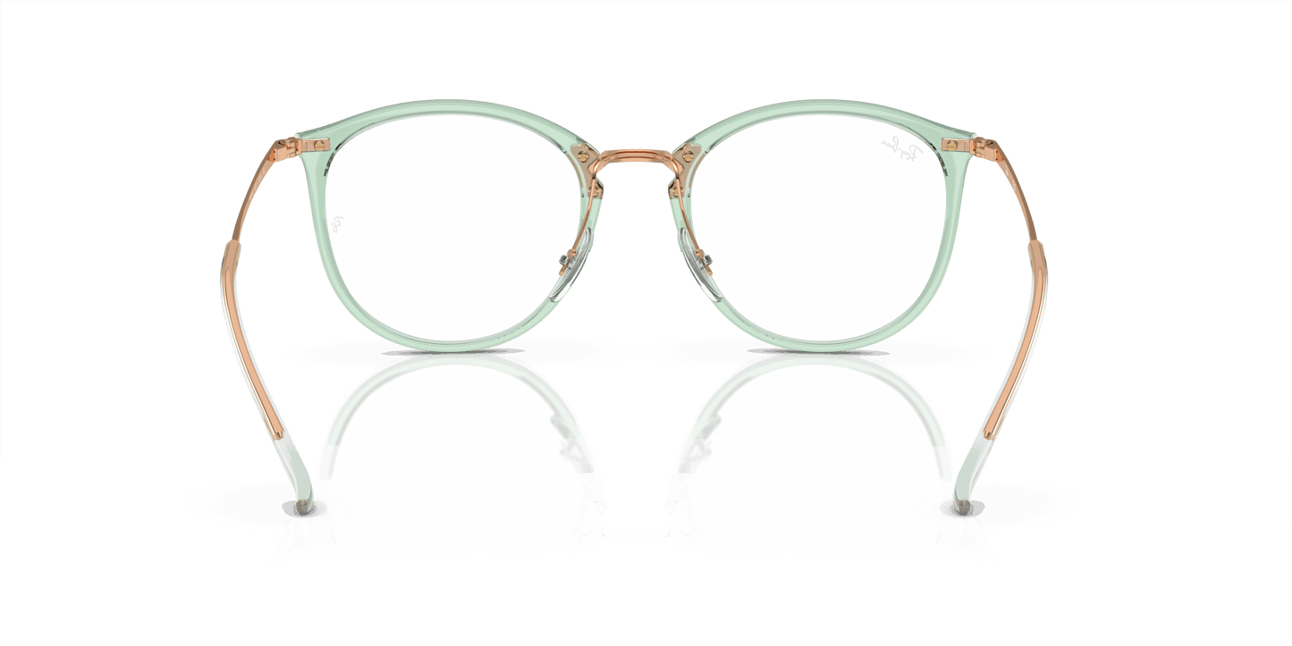 [Demo Lens Lenses, Polished Transparent Green Frame]
