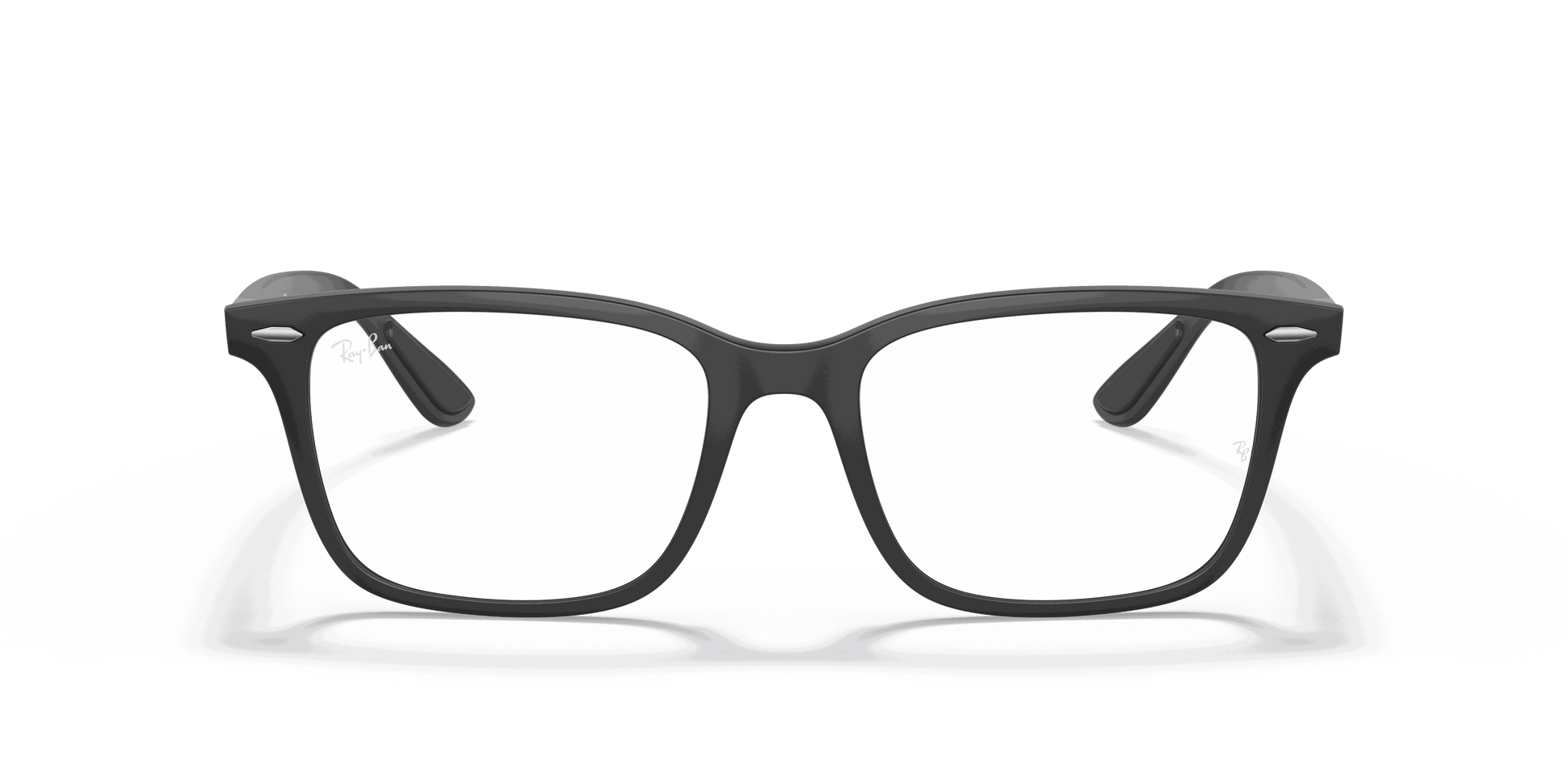 [Clear Lenses, Matte Black Frame]